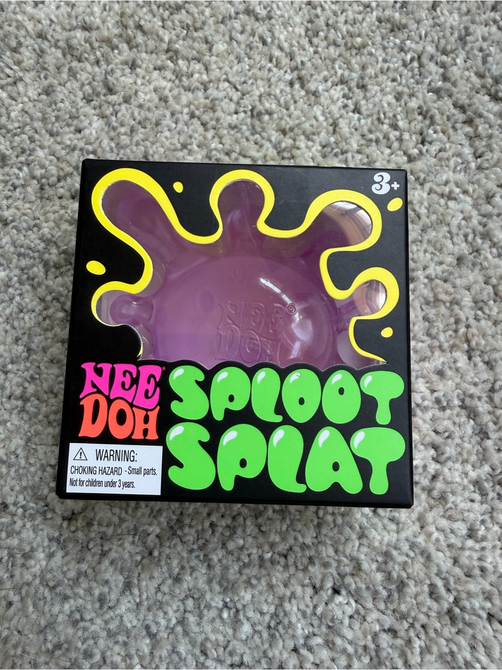 Nee Doh Sploot Splat Purple Sensory Toy for Kids